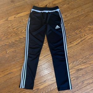 Black adidas tracksuit pants!